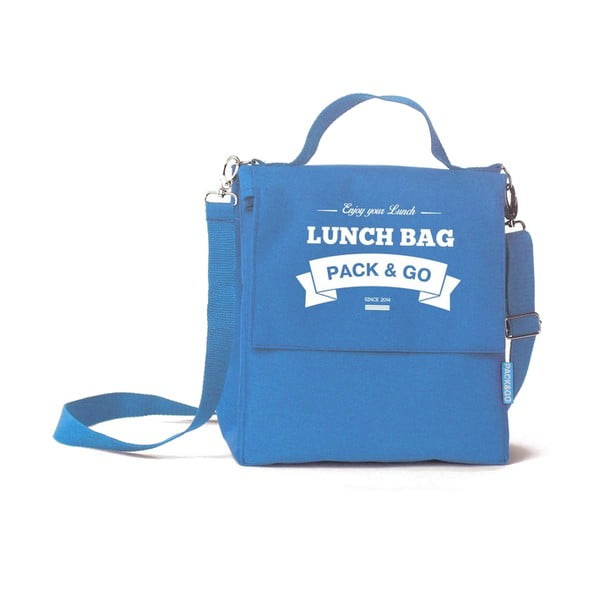 Taška cez rameno Pack & Go Lunch Large Blue