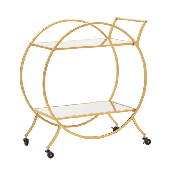 Servírovací stolík na kolieskach 36.5x70 cm Round – Mauro Ferretti