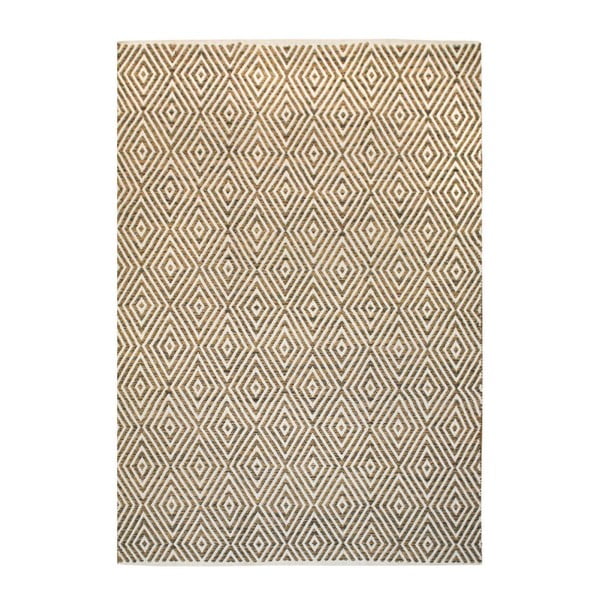 Ručne tkaný béžový koberec Kayoom Coctail Braun, 80 x 150 cm