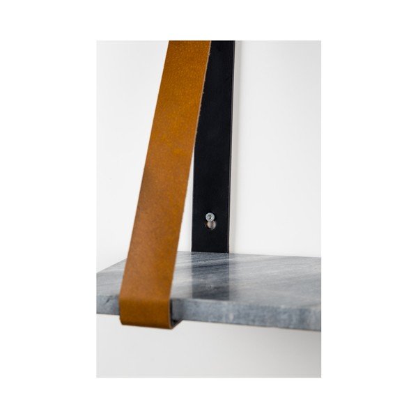 Sivá mramorová nástenná polica Zuiver Fad-image-3