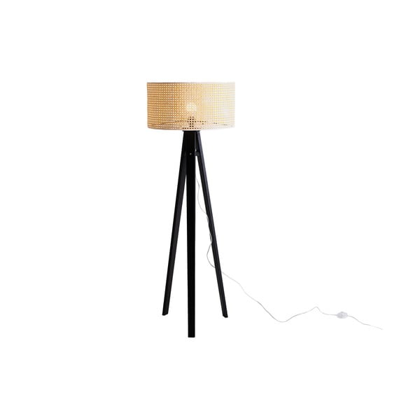 Čierna stojacia lampa Flete - CustomForm