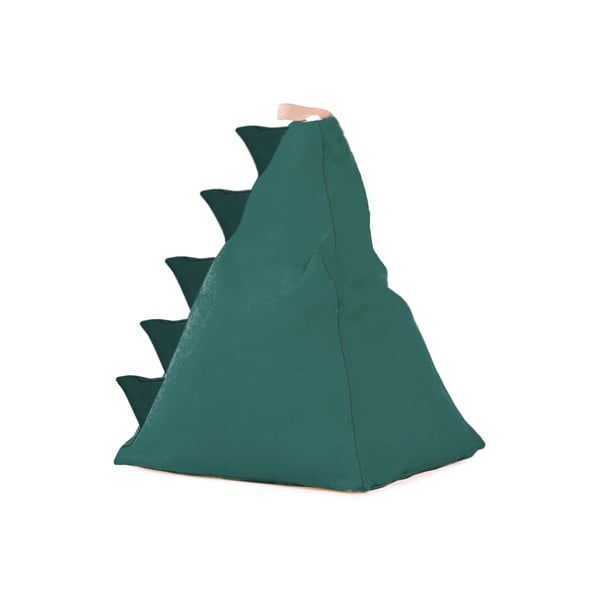 Zelený detský sedací vak Dinosaur – Little Nice Things
