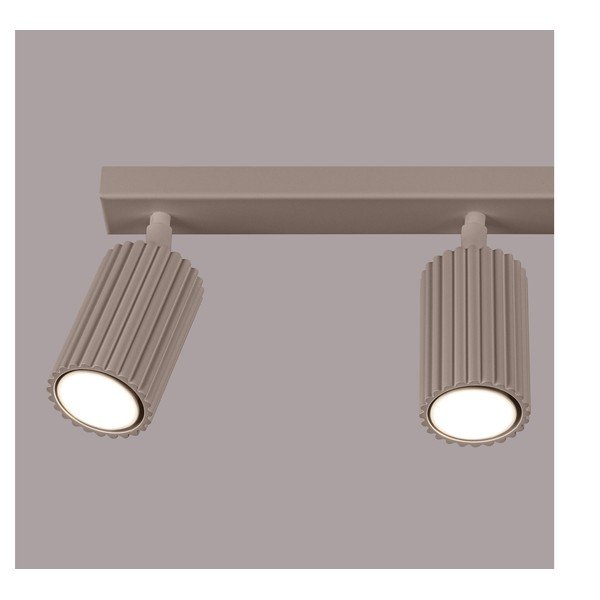 Taupe kovové bodové svietidlo 6,5x45 cm Gleam – Sollux-image-4