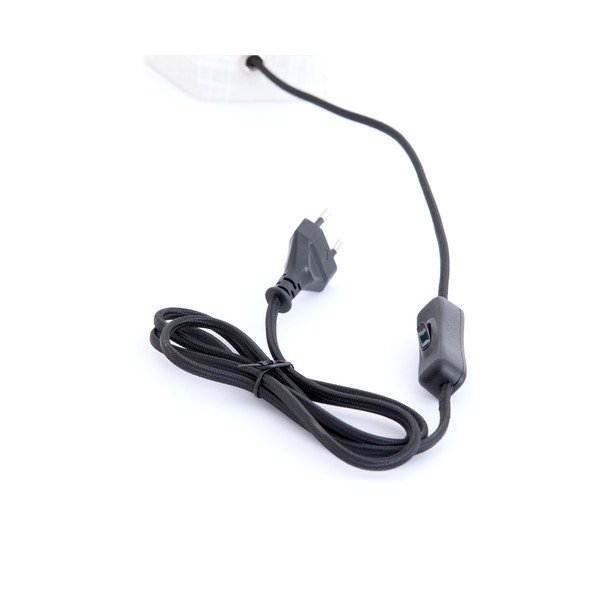 Biela stolová lampa s textilným tienidlom (výška  50 cm) Musaby – Light & Living-image-4