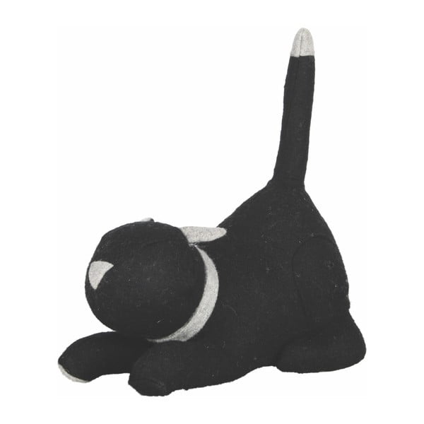 Čierna zarážka na dvere Ego Dekor Cat
