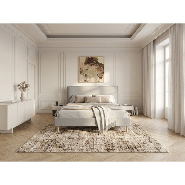 Sivá dvojlôžková posteľ Bobochic Paris Sary Dark, 180 x 200 cm-image-3