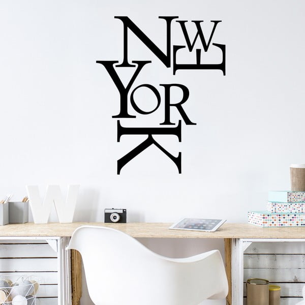 Samolepka Fanastick New York, 45 x 55 cm