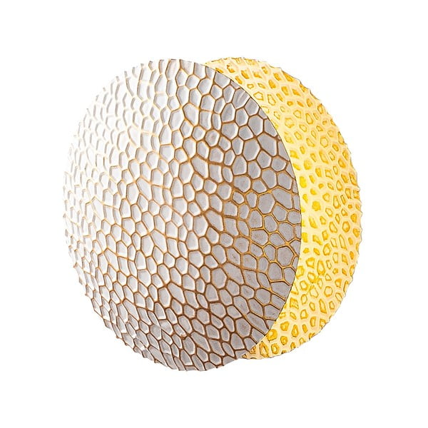 LED nástenné svietidlo v bielej a zlatej farbe ø 21 cm Yosma – Opviq lights-image-4