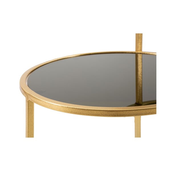 Okrúhly konferenčný stolík v zlatej farbe 40x50 cm - Mauro Ferretti-image-4