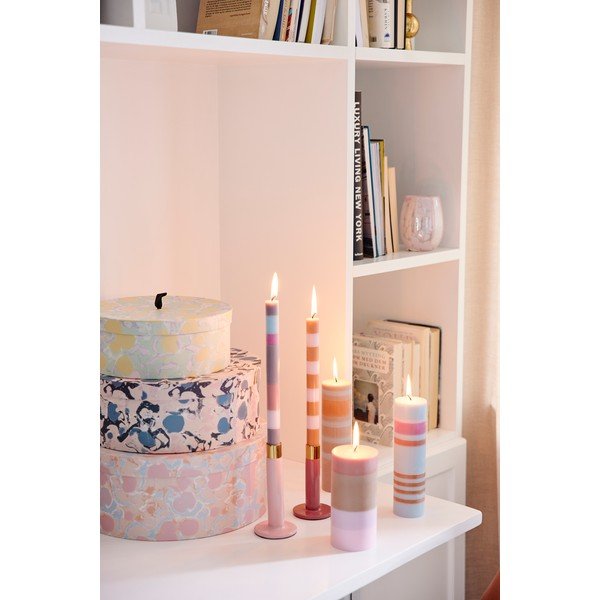 Modro-sivá sviečka Bahne & CO, doba horenia 8 h-image-1