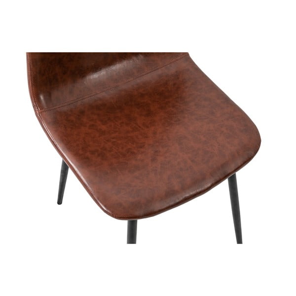 Súprava 2 hnedých jedálenských stoličiek Bonami Essentials Lissy-image-3