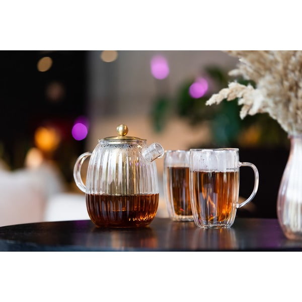 Kanvica na čaj so sitkom 1 l Tulip – Vialli Design-image-1