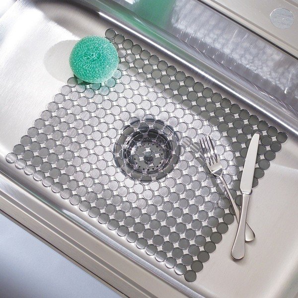 Protišmyková podložka do drezu iDesign Orbz, 30,5 x 40,5 cm-image-2