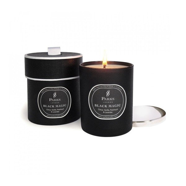 Sviečka s vôňou vanilky, pačuli a levandule Parks Candles London Black Magic, 45 hodín horenia-image-1
