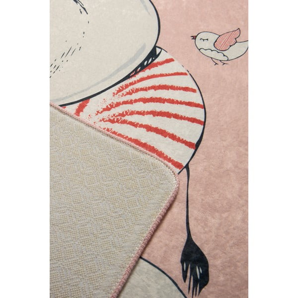 Detský protišmykový koberec Chilam Elephant, 100 x 160 cm-image-1