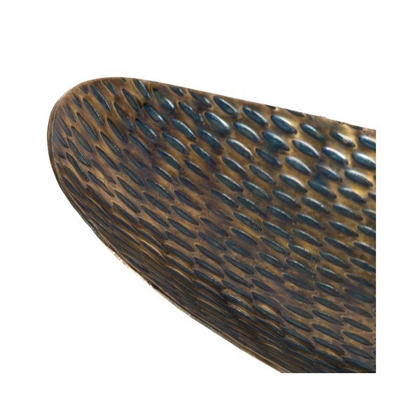 Kovová dekoratívna tácka 48x16 cm Bronze – Ixia-image-1