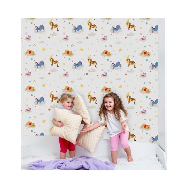 Papierová tapeta v rolke s medvedíkom Pu Winnie the Pooh, 10,05 m-image-1