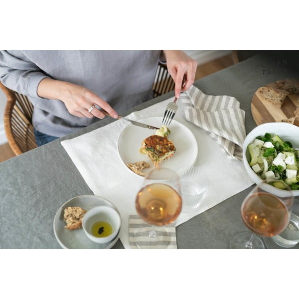 Ľanová utierka 45x65 cm Natural White Stripes – Linen Tales-image-2