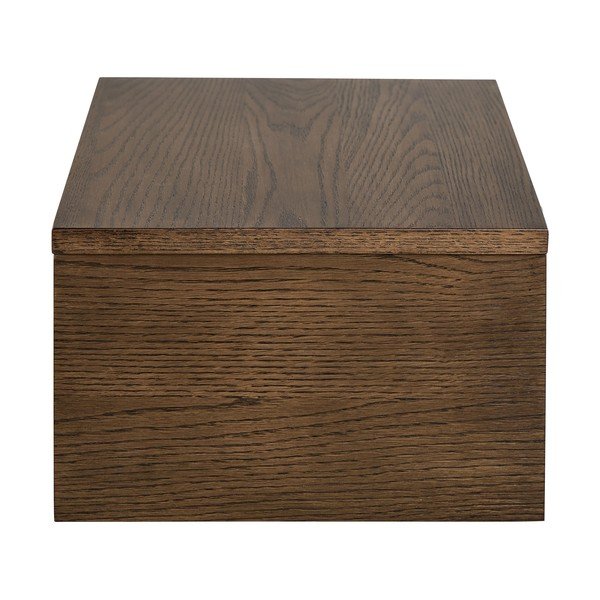 Nočný stolík v dekore duba v tmavoprírodnej farbe Monfort – Actona-image-4