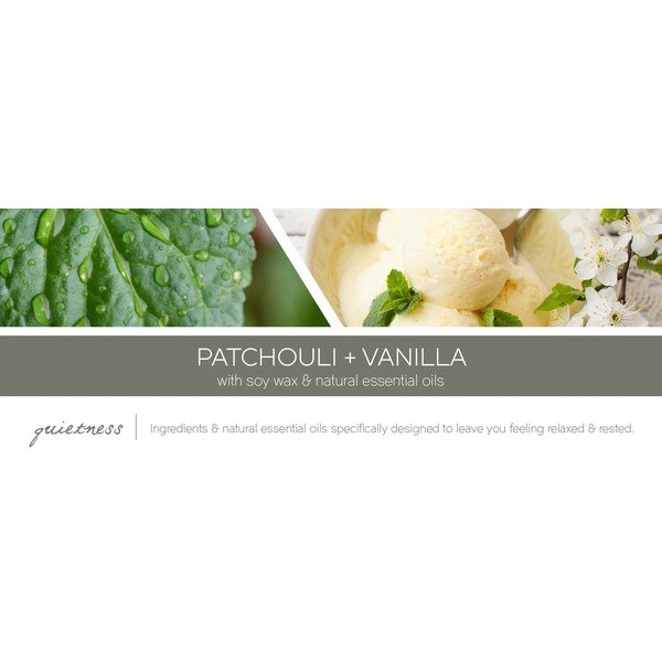 Vonná sviečka v sklenenej dóze Goose Creek Patchouli & Vanilla Blossom, 60 hodín horenia-image-1