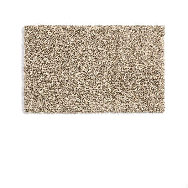 Béžová textilná kúpeľňová predložka 50x70 cm Aroia – Kave Home