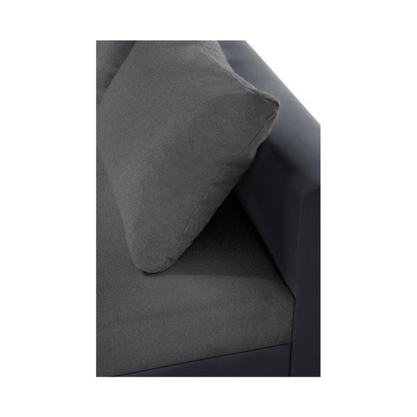 Antracitová rohová pohovka s lôžkom na pravej strane Interieur De Famille Paris Aventure-image-3