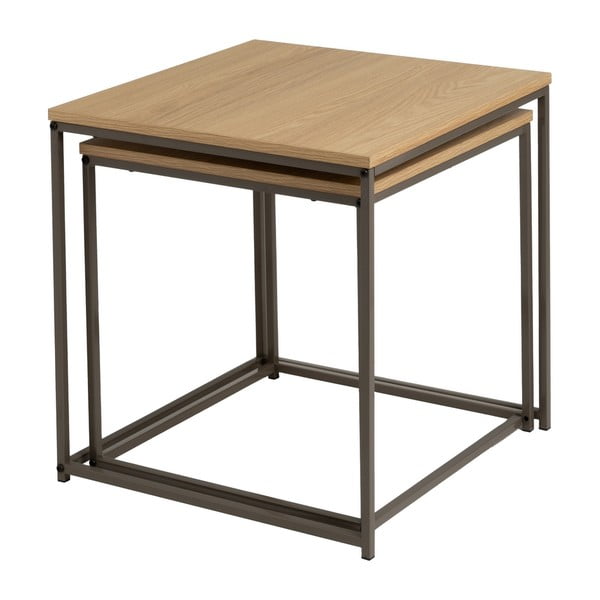 Odkladacie stolíky v súprave 2 ks 50x50 cm – Casa Selección-image-1