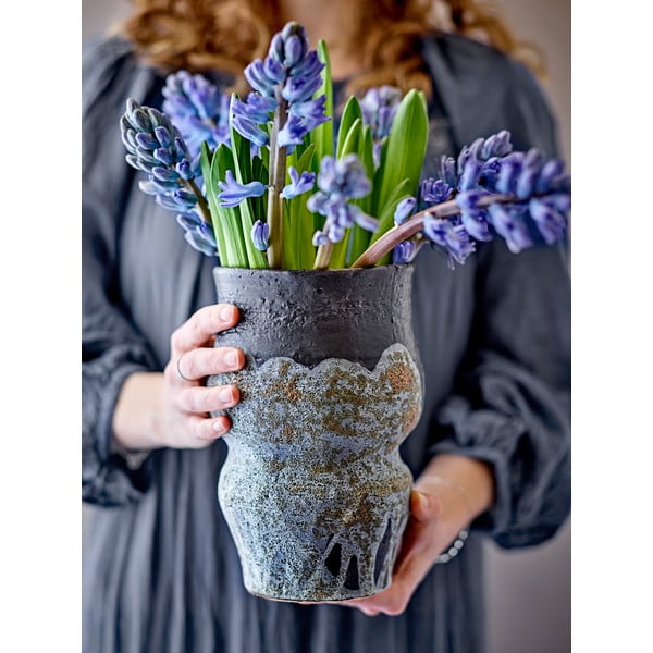 Kameninový obal na kvetináč ø 14,5 cm Neeson – Bloomingville-image-1