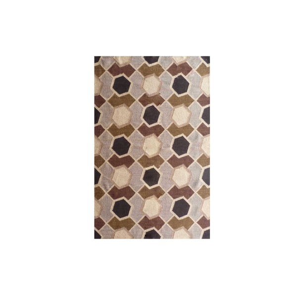 Ručne tkaný koberec Kilim Modern 149, 140x200 cm