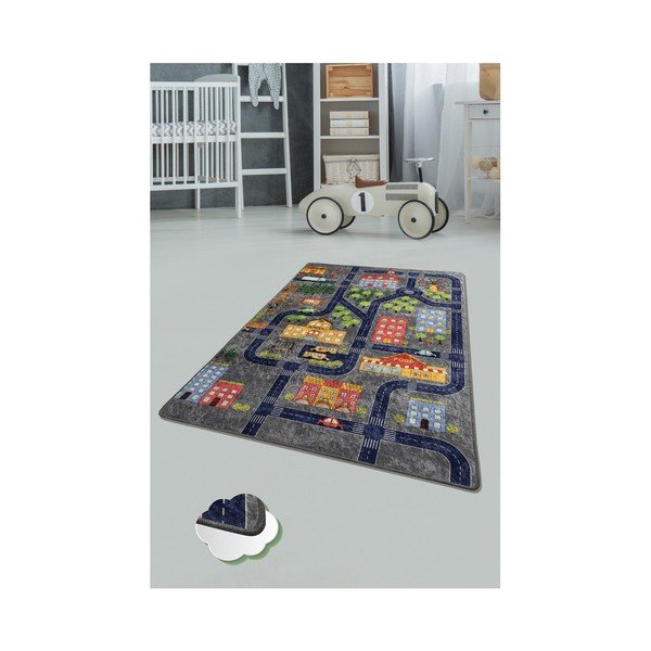 Detský koberec Small Town, 200 × 290 cm-image-1