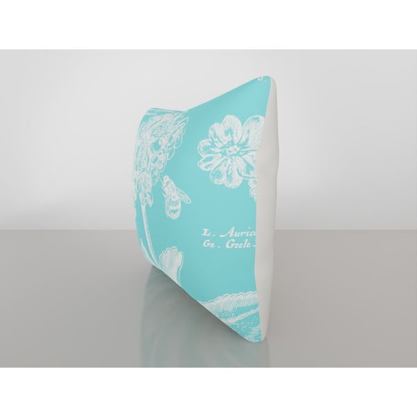 Tyrkysovomodrá obliečka na vankúš Vitaus Panento, 43 × 43 cm-image-2