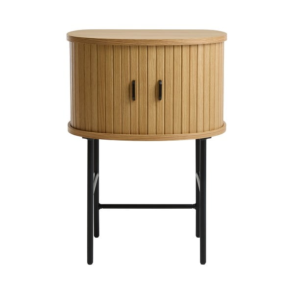 Nočný stolík v prírodnej farbe Nola – Unique Furniture