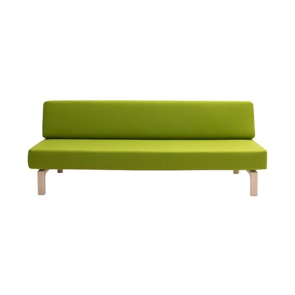 Limetkovozelená rozkladacia pohovka Softline Lazy-image-2