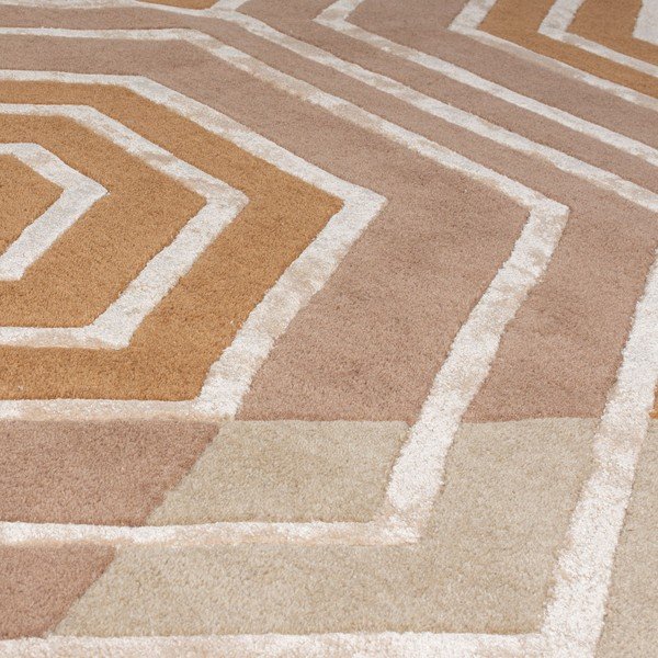 Béžový vlnený koberec Flair Rugs Harlow, 160 x 230 cm-image-2