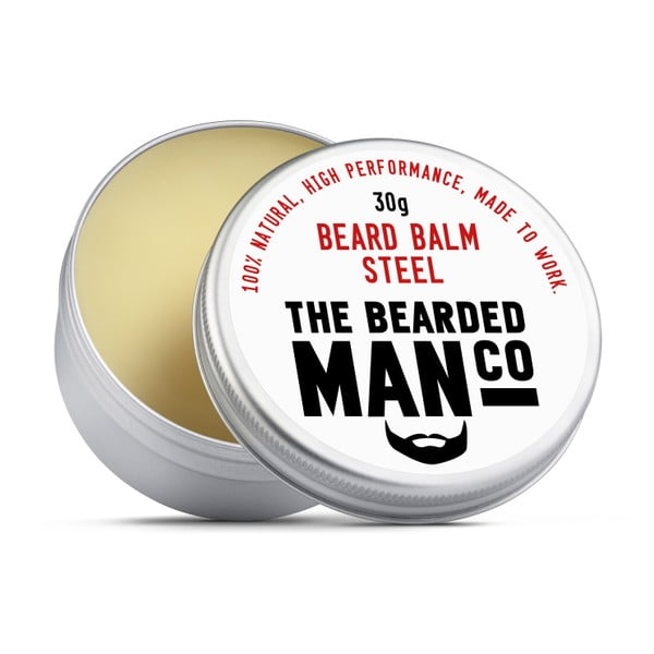 Balzam na fúzy The Bearded Man Company Oceľ, 30 g
