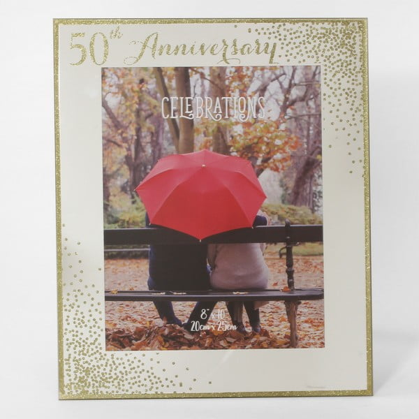 Rámik na fotografiu k 50. výročiu Celebrations Anniversary, na fotografiu 20 × 25 cm