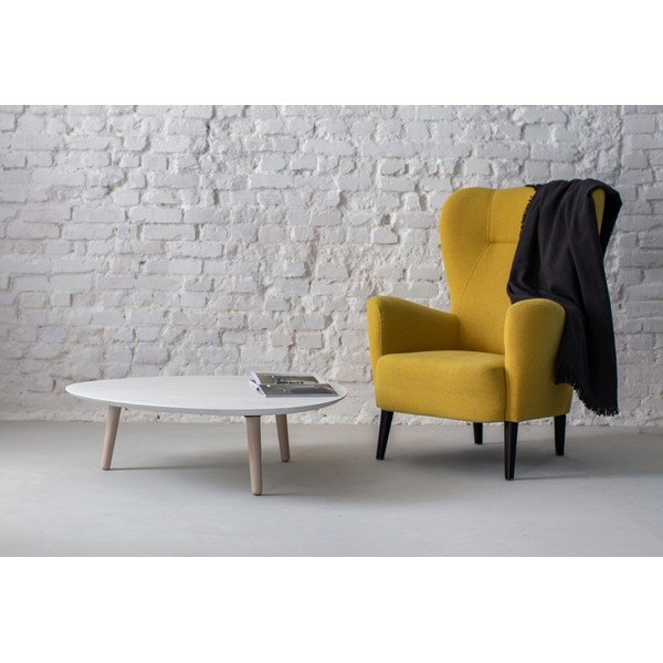 Biely konferenčný stolík z jaseňového dreva Ragaba Contrast Pick-image-3