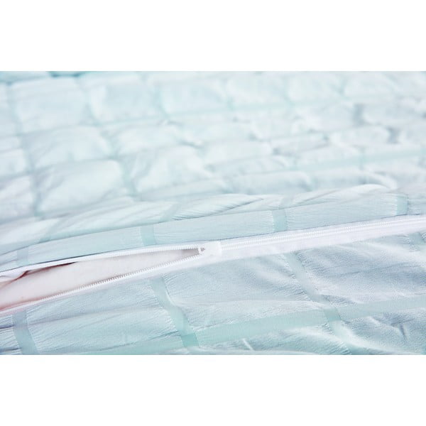 Svetlosivé krepové obliečky na jednolôžko 140x200 cm Naomi – My House-image-2