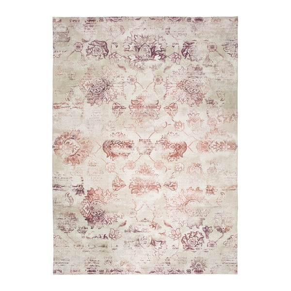Béžový koberec s prímesou bavlny Universal Chenile Beig, 80 × 150 cm