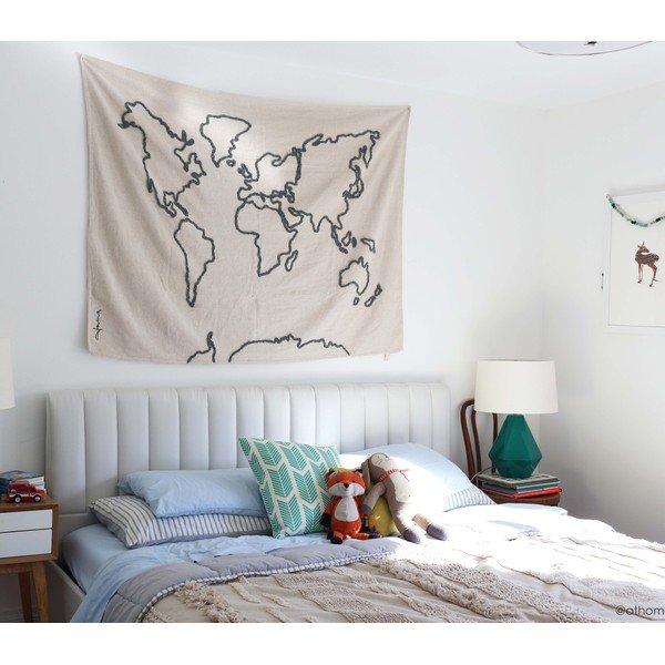 Nástenná mapa 160x120 cm Canvas Map – Lorena Canals-image-1