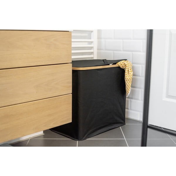 Látkový kôš na bielizeň 105 l Trio Ecori - Wenko-image-2