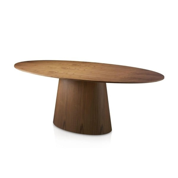 Oválny jedálenský stôl z orechového dreva Ángel Cerdá Luis