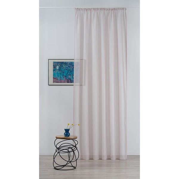 Ružová záclona 140x260 cm Modena – Mendola Fabrics-image-2