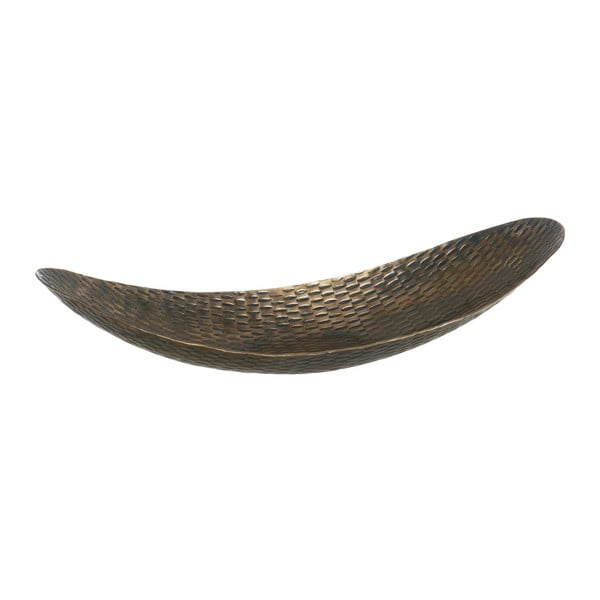 Kovová dekoratívna tácka 48x16 cm Bronze – Ixia