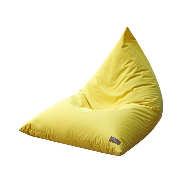 Žltý sedací vak Evergreen Home Comfy