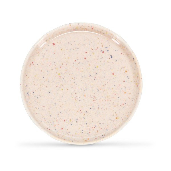 Béžový dezertný porcelánový tanier ø 20,5 cm Fika – ONA