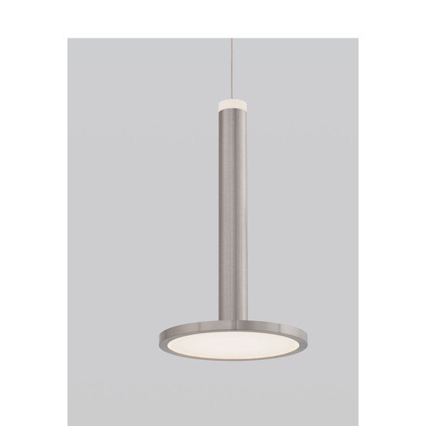 Kovové LED závesné svietidlo v matne striebornej farbe ø 15 cm Palencia – Nova Luce-image-1