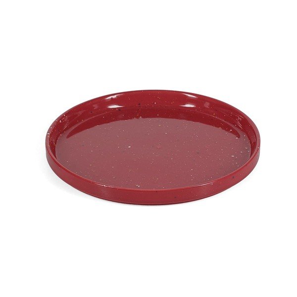 Vínovočervený dezertný porcelánový tanier ø 20,5 cm Fika – ONA-image-3