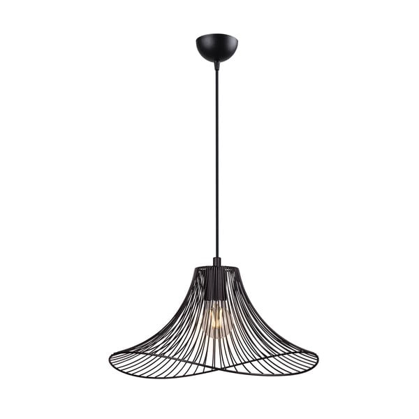 Čierne závesné svietidlo ø 40 cm Wavy – Squid Lighting