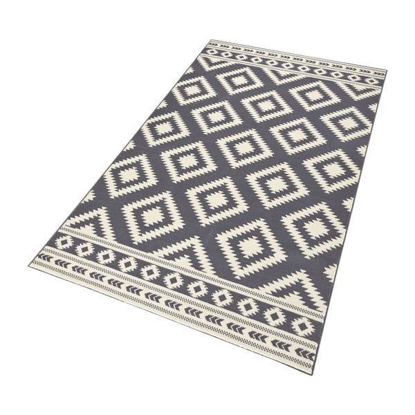 Sivo-krémový koberec Hanse Home Gloria Ethno, 120 × 170 cm-image-3